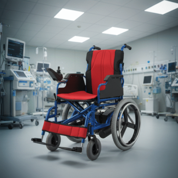 Electric Wheelchair (Model) – Ergonomic, Foldable, and Battery Powered | Balaji Enterprises
