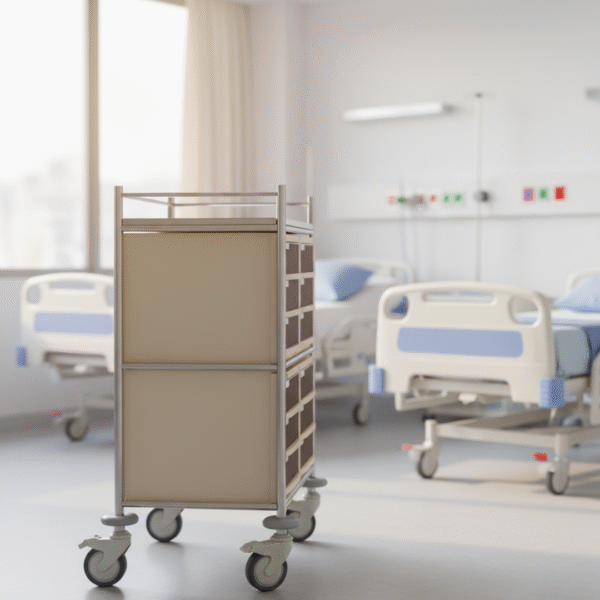 Heavy-Duty Medicine Trolley Jumbo with 12 Drawers | Balaji Enterprises