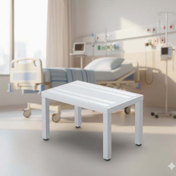 Single Step Stool Stainless Steel | Anti-Skid & Easy to Clean – Balaji Enterprises