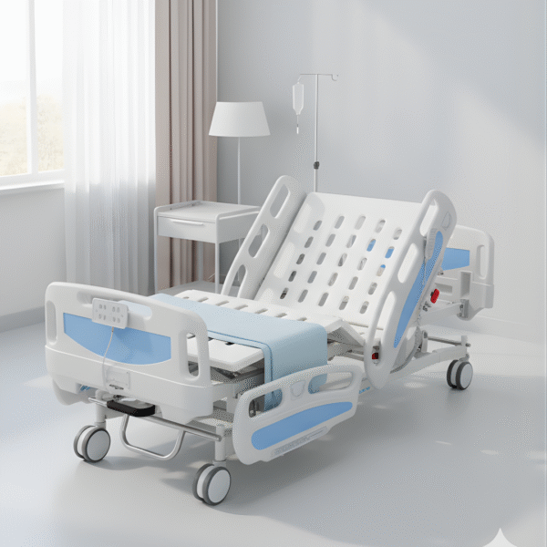 Two Motors Four Function Hospital Bed – Electric ICU Bed by Balaji Enterprises