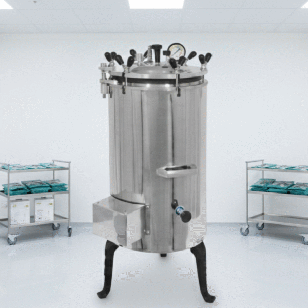 Vertical Autoclave Steam Sterilizer – Double Chamber Stainless Steel Sterilizer by Balaji Enterprises