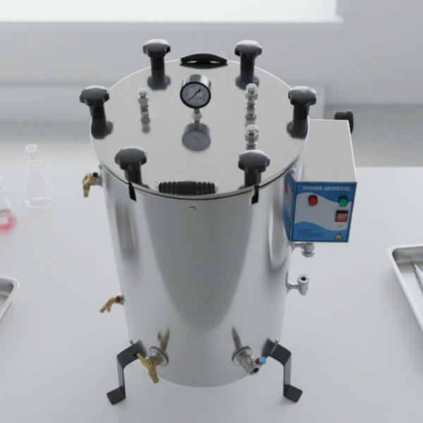 High Pressure Steam Sterilizer Autoclave – Triple Chamber Vertical Autoclave by Balaji Enterprises