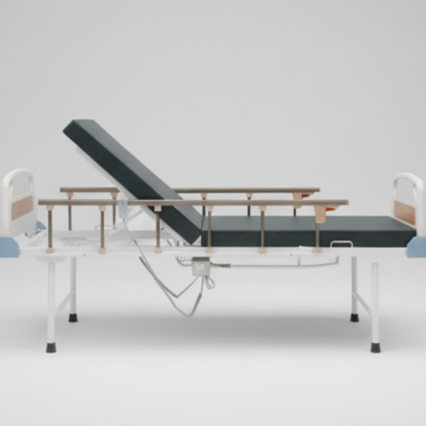 Semi Fowler Electric Bed (ABS) – Motorized Backrest Hospital Bed by Balaji Enterprises