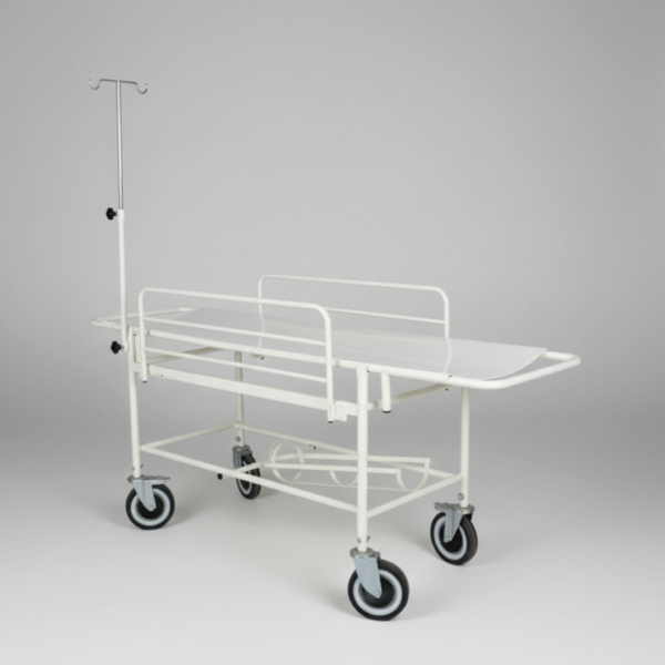 Stretcher on Trolley – Durable Steel Frame Patient Transfer Trolley | Balaji Enterprises