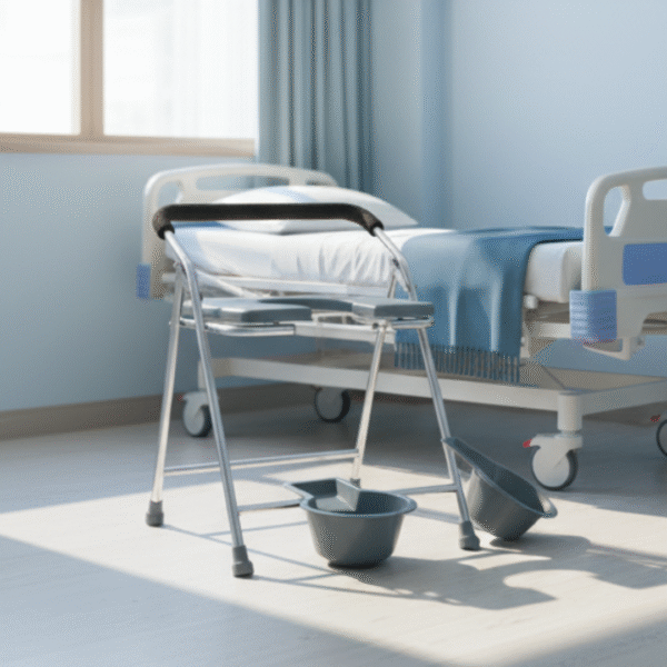 Portable Commode Stool for Patients – Durable & Comfortable